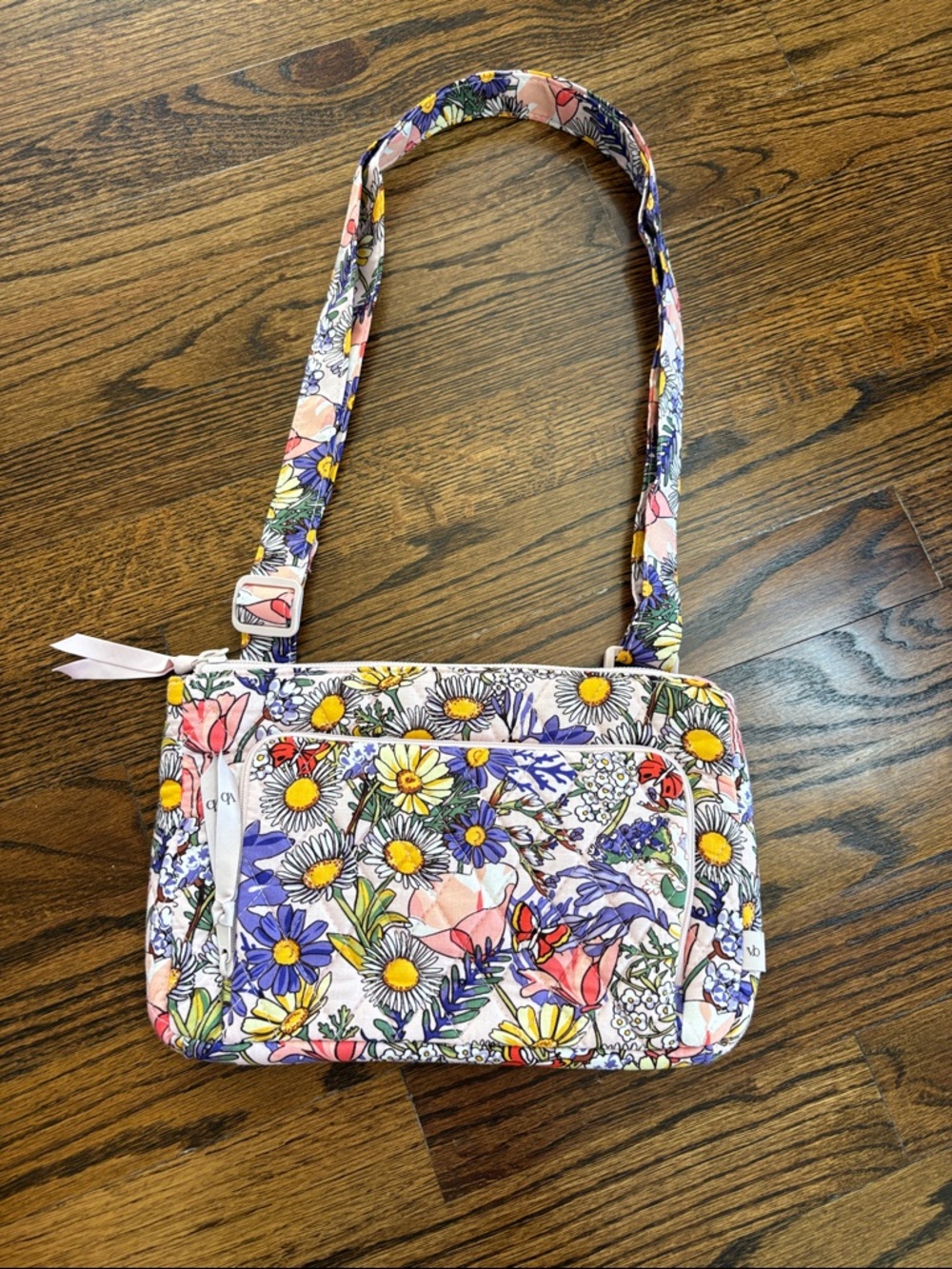 Vera Bradley, Quilted Floral Print Bag in Multicolor